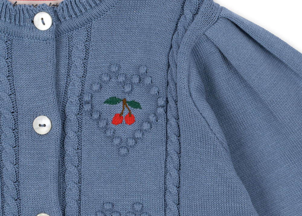 Konges Sløjd A/S Gebreide Cardigans country blue