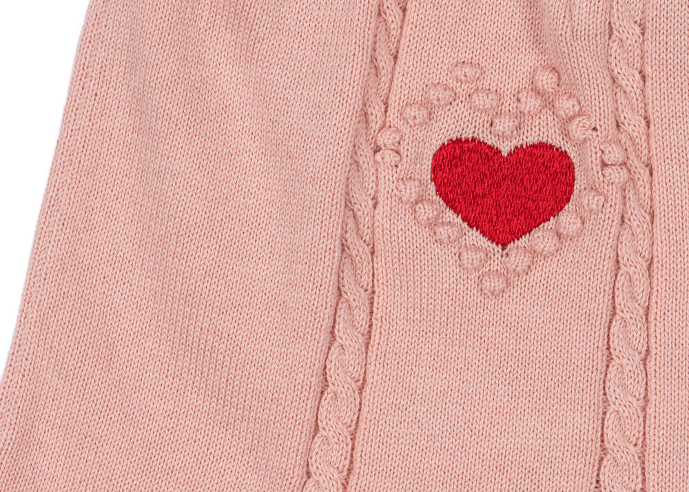 Konges Sløjd A/S Rokjes - Gebreide silver pink