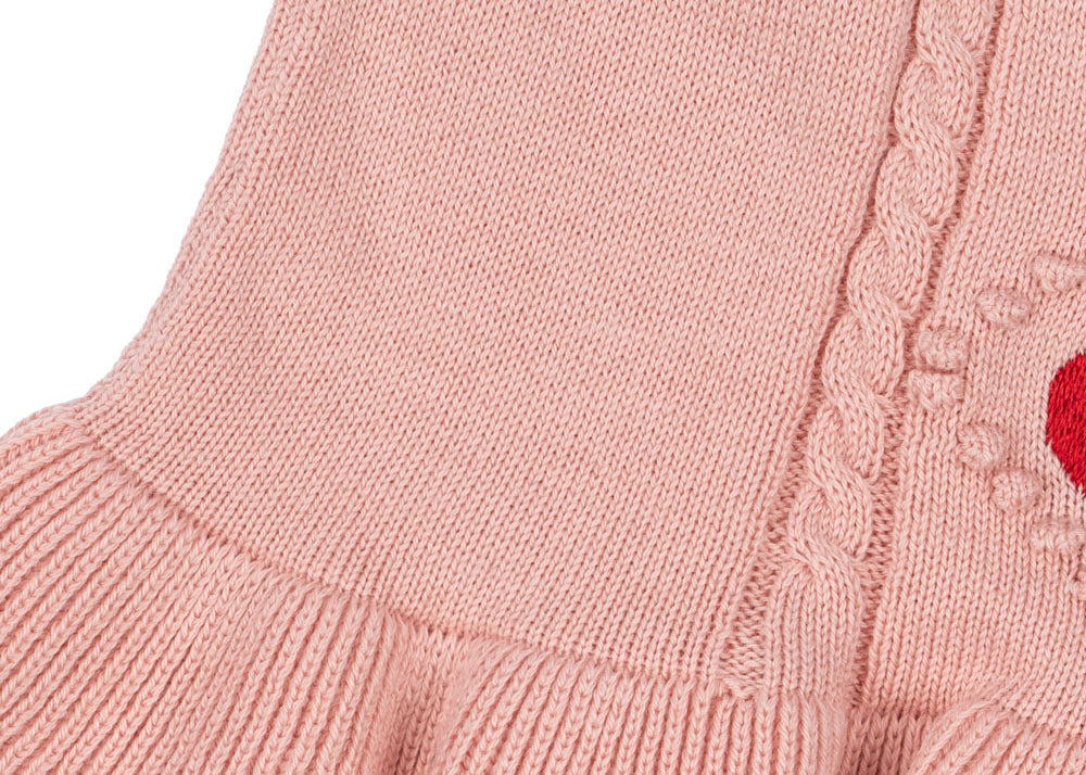 Konges Sløjd A/S Rokjes - Gebreide silver pink