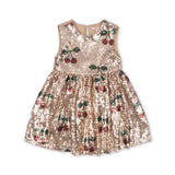 Konges Sløjd A/S WOVEN DRESSES ma grande cerise