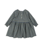 Konges Sløjd A/S WOVEN DRESSES laurel blue check