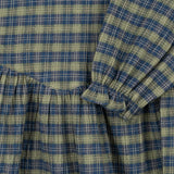 Konges Sløjd A/S WOVEN DRESSES laurel blue check