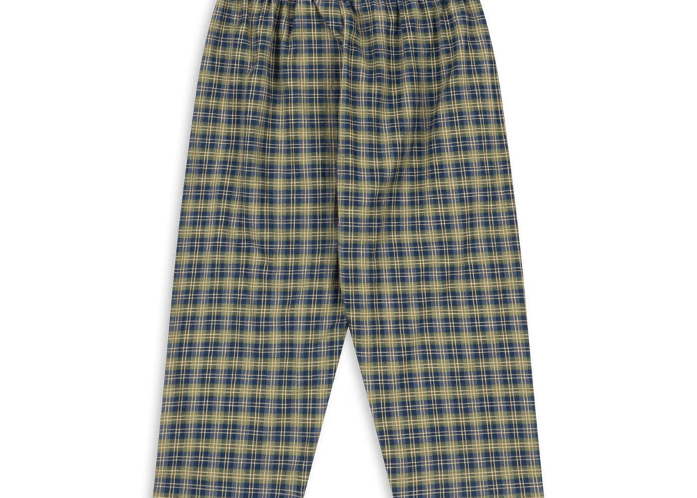 Konges Sløjd A/S Geweven Broeken laurel blue check