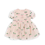 Konges Sløjd A/S WOVEN DRESSES ma grande cerise pink glitter