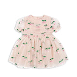 Konges Sløjd A/S WOVEN DRESSES ma grande cerise pink glitter