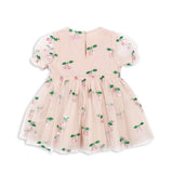 Konges Sløjd A/S WOVEN DRESSES ma grande cerise pink glitter