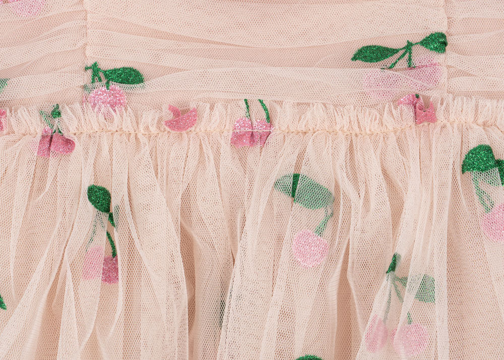 Konges Sløjd A/S WOVEN DRESSES ma grande cerise pink glitter