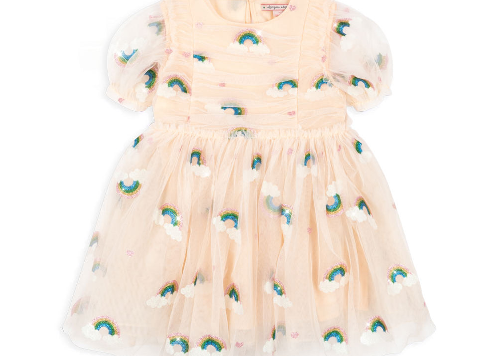 Konges Sløjd A/S WOVEN DRESSES rainbow glitter