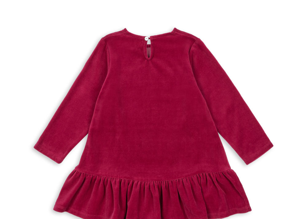 Konges Sløjd A/S Jersey Jurken sangria