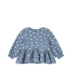 Konges Sløjd A/S Geweven Shirts boucle blue