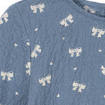 Konges Sløjd A/S Geweven Shirts boucle blue