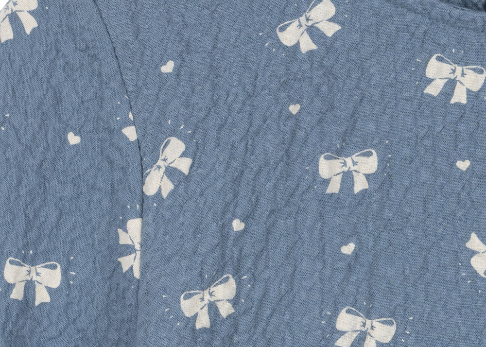 Konges Sløjd A/S Geweven Shirts boucle blue