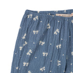 Konges Sløjd A/S Geweven Broeken boucle blue