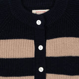 Konges Sløjd A/S Gebreide Cardigans blue stripe