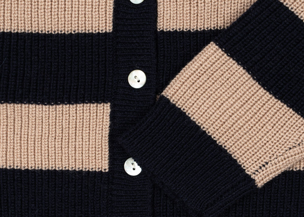 Konges Sløjd A/S Gebreide Cardigans blue stripe