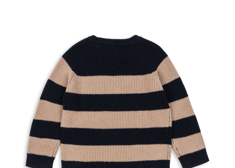 Konges Sløjd A/S Gebreide Shirts En Vesten blue stripe