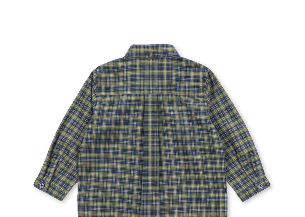 Konges Sløjd A/S Geweven Shirts laurel blue check