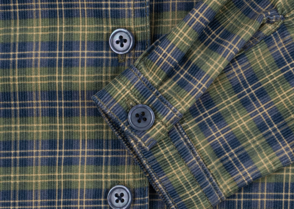 Konges Sløjd A/S Geweven Shirts laurel blue check