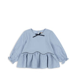 Konges Sløjd A/S Geweven Shirts blue fog