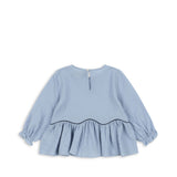 Konges Sløjd A/S Geweven Shirts blue fog