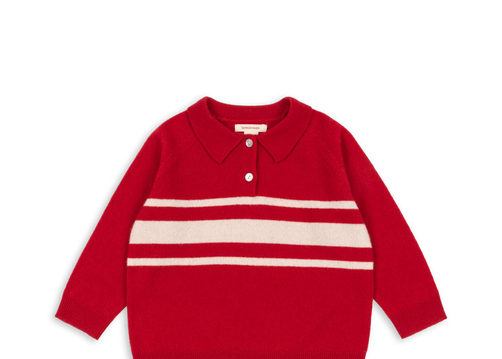 Konges Sløjd A/S Gebreide Shirts En Vesten red