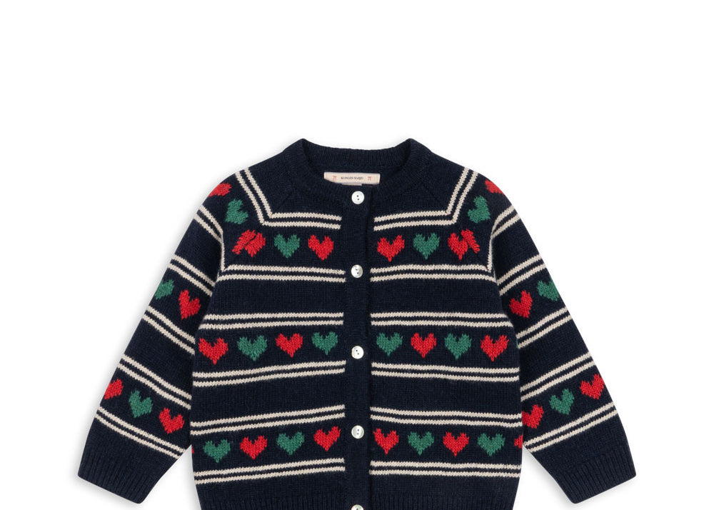 Konges Sløjd A/S Gebreide Cardigans heart