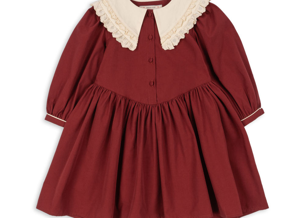 Konges Sløjd A/S WOVEN DRESSES red dahlia