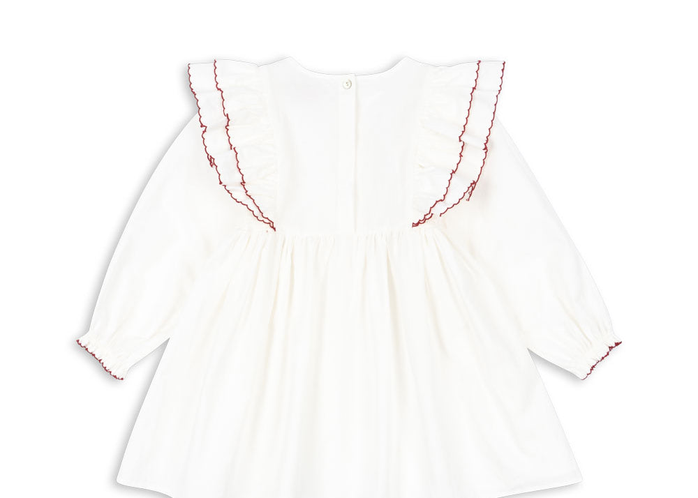 Konges Sløjd A/S WOVEN DRESSES pure white