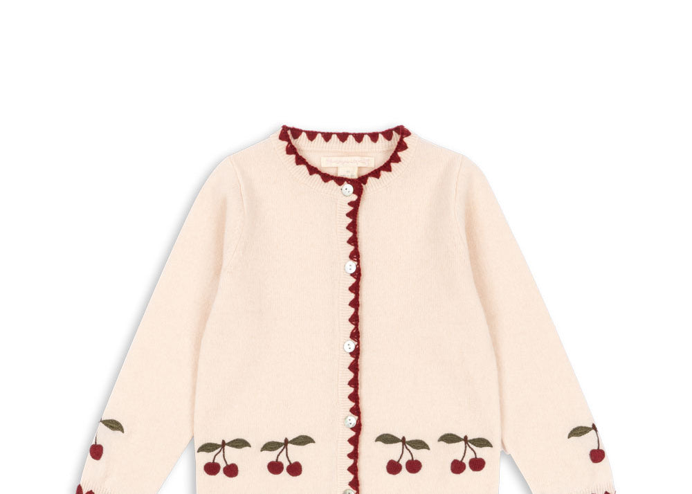 Konges Sløjd A/S Gebreide Cardigans off white