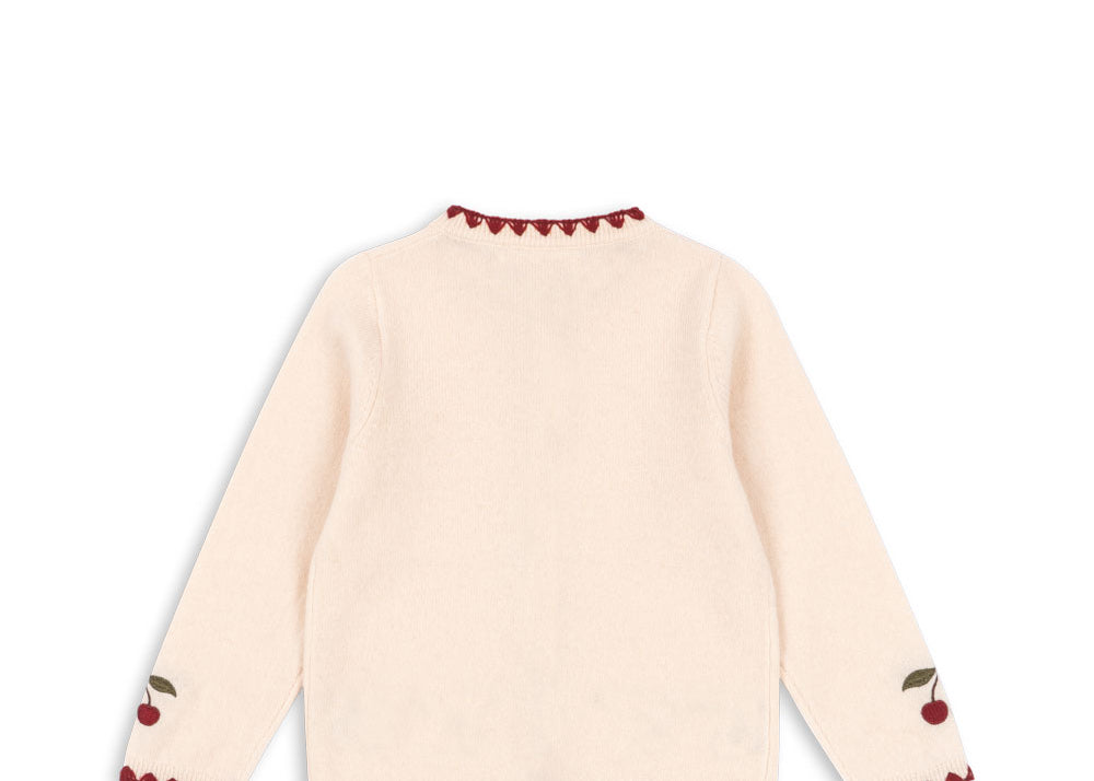 Konges Sløjd A/S Gebreide Cardigans off white