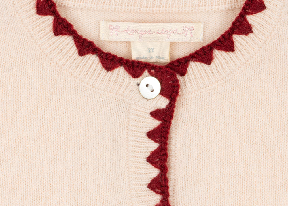 Konges Sløjd A/S Gebreide Cardigans off white