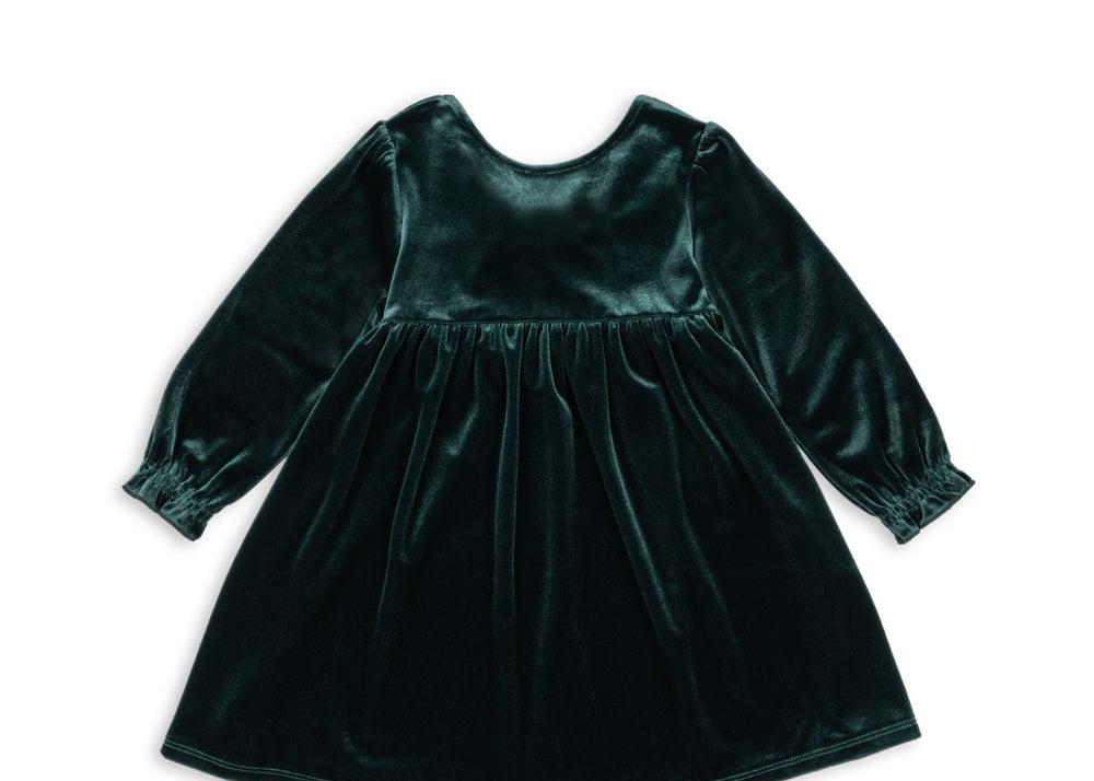 Konges Sløjd A/S Jersey Jurken pine grove