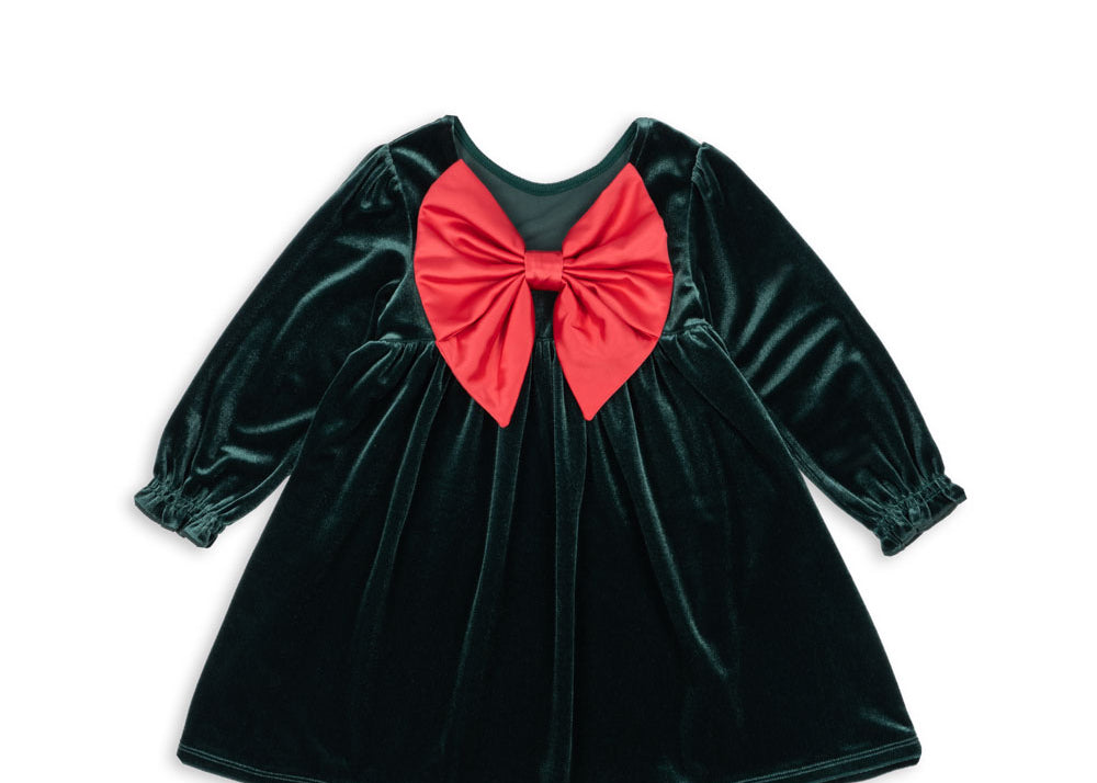 Konges Sløjd A/S Jersey Jurken pine grove