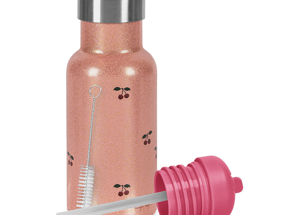 Konges Sløjd A/S Drinkflessen cherry glitter