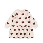 Konges Sløjd A/S Jersey Jurken coeur winetasting