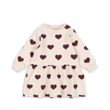 Konges Sløjd A/S Jersey Jurken coeur winetasting