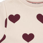 Konges Sløjd A/S Jersey Jurken coeur winetasting