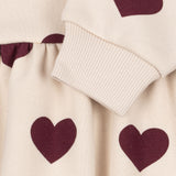 Konges Sløjd A/S Jersey Jurken coeur winetasting