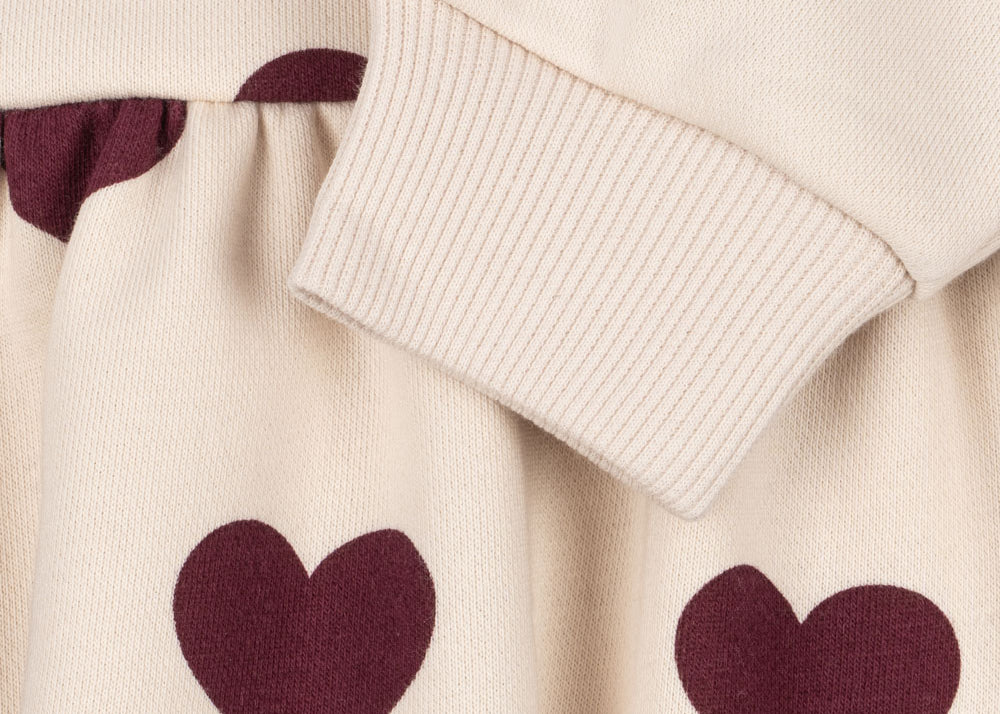 Konges Sløjd A/S Jersey Jurken coeur winetasting