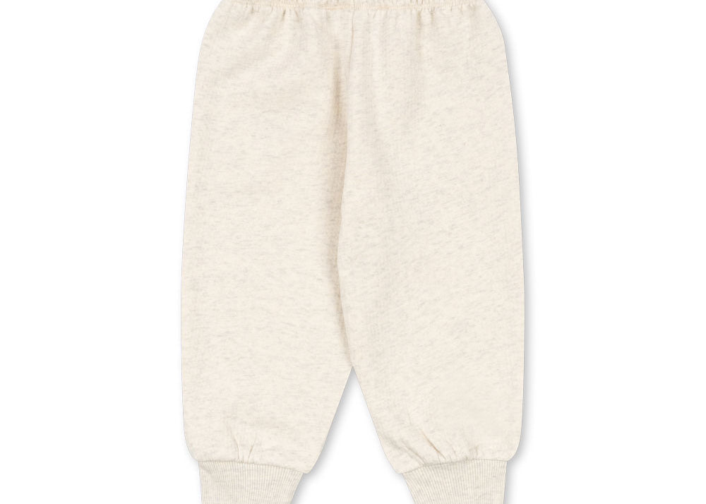 Konges Sløjd A/S Jersey Broeken off white melange