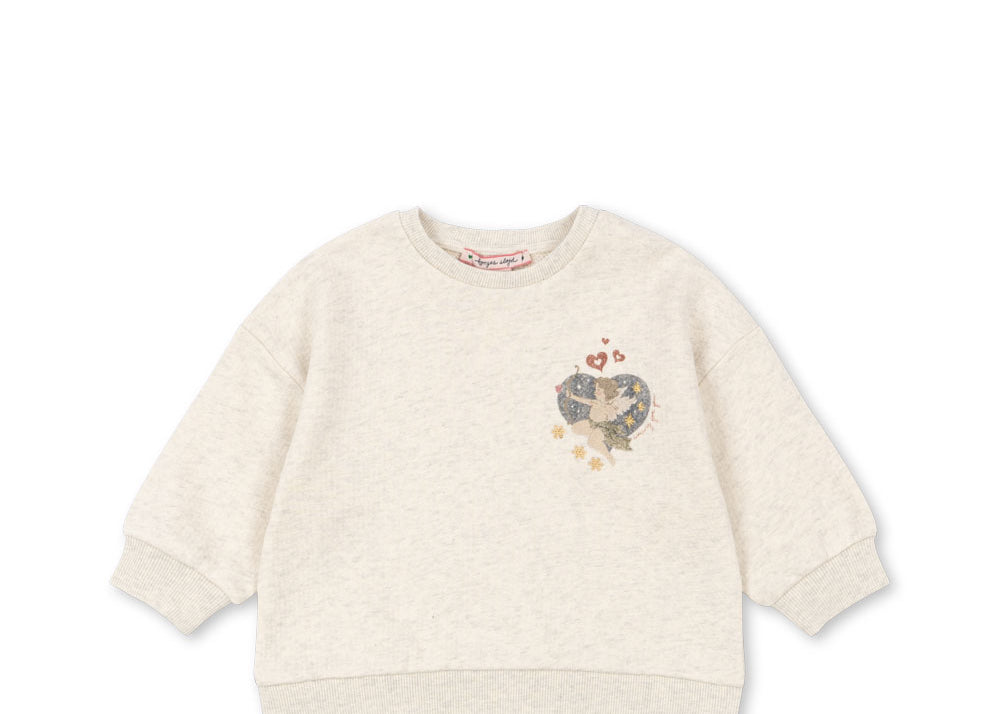 Konges Sløjd A/S Jersey Shirts off white melange