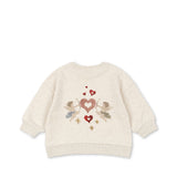 Konges Sløjd A/S Jersey Shirts off white melange