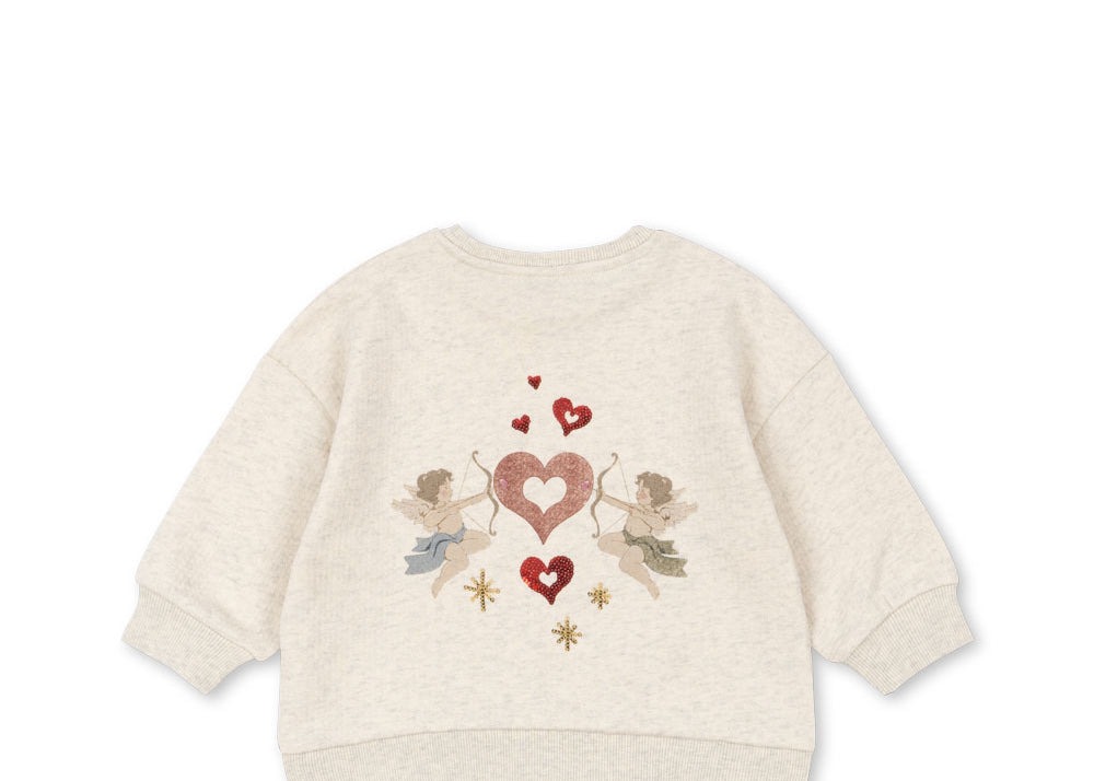 Konges Sløjd A/S Jersey Shirts off white melange