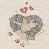 Konges Sløjd A/S Jersey Shirts off white melange