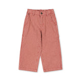 Konges Sløjd A/S Geweven Broeken milk rouge stripe