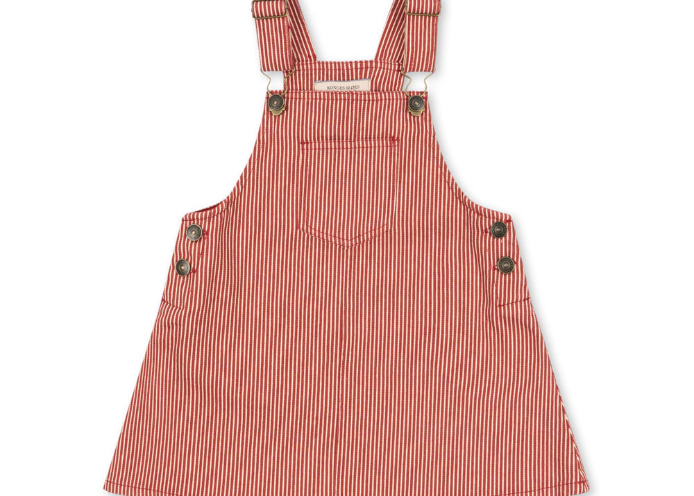 Konges Sløjd A/S WOVEN DRESSES milk rouge stripe