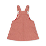 Konges Sløjd A/S WOVEN DRESSES milk rouge stripe