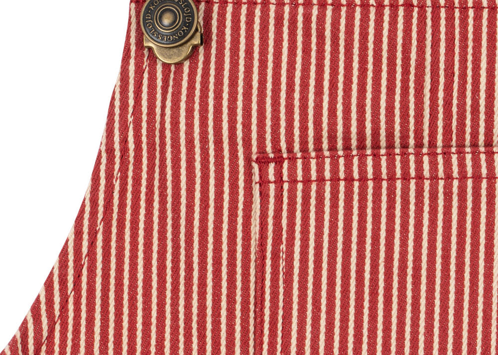 Konges Sløjd A/S WOVEN DRESSES milk rouge stripe