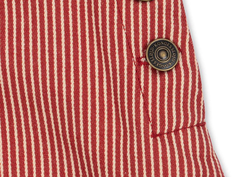 Konges Sløjd A/S WOVEN DRESSES milk rouge stripe