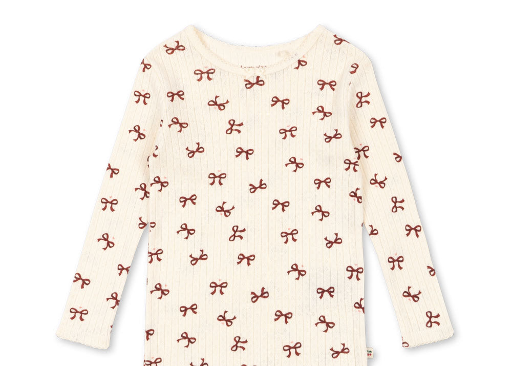 Konges Sløjd A/S Jersey Shirts bow rouge